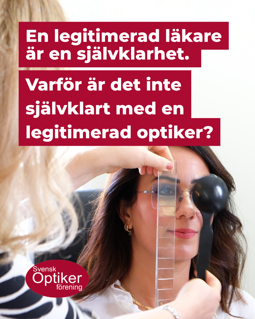 Kampanjbild med två optiker